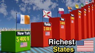 Richest US States 2024