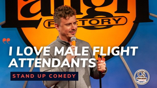 I Love Male Flight Attendants - Comedian Cody Woods - Chocolate Sundaes Standup Comedy